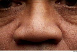 Face Nose Cheek Skin Man Black Chubby Wrinkles Studio photo references